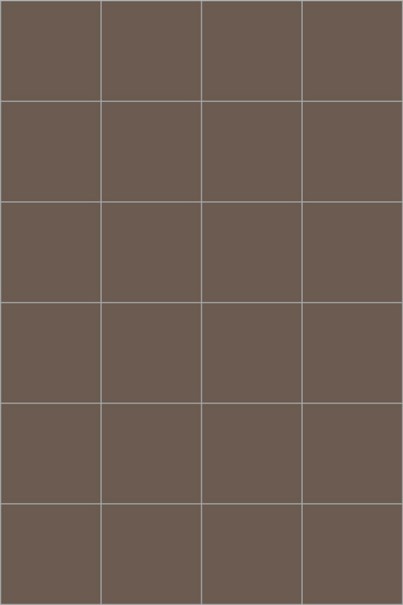 Dalle "Bolivie" Marron 20 x 20 cm