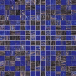 Mosaïque "Mosaïque en verre" violet brun 2 x 2 cm