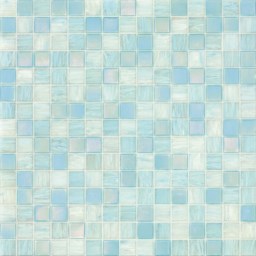 Mosaïque "Mosaïque en verre" Vert clair 2 x 2 cm