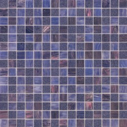 Mosaïque "Mosaïque en verre" Violet 2 x 2 cm