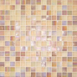 Mosaïque "Mosaïque en verre" Beige 2 x 2 cm