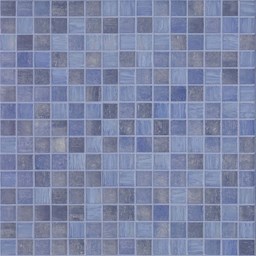 Mosaïque "Mosaïque en verre" Bleu pâle 2 x 2 cm
