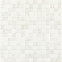 Mosaïque "Mosaïque en verre" Blanc 2 x 2 cm