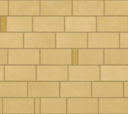 Mosaïque "Igor" Jaune moutarde 7.4 x 4.7 cm