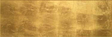 Décor "Printemps" Or 25 x 75 cm