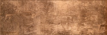 Décor "Printemps" Marron rouge 25 x 75 cm