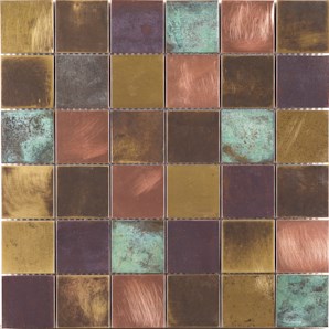 Mosaïque "Salvador" Multicolore 30 x 30 cm