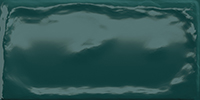 Panneau mural "Uriel" Bleu-vert 10 x 20 cm