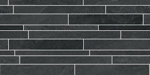 Mosaïque "Hasso" Anthracite 30 x 60 cm
