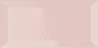 Panneau mural "Leda" Rose 10 x 20 cm