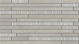 Mosaïque "Melchior" Gris 24 x 43.5 cm