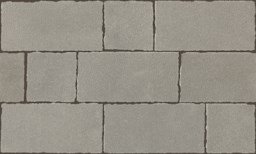Mosaïque "Waldsee" Gris clair 30 x 50 cm
