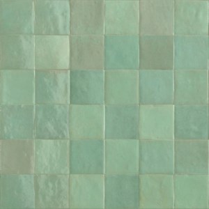 Panneau mural "Lodano" Turquoise clair 10 x 10 cm