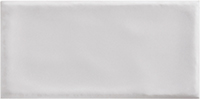 Panneau mural "Uriel" Blanc 10 x 20 cm