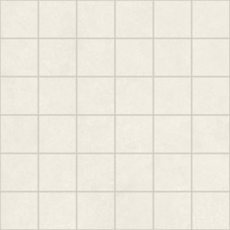 Mosaïque "Lemberg" Blanc 5 x 5 cm