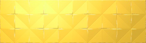 Panneau mural "Cactus" Or 30 x 100 cm