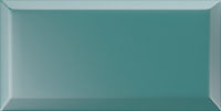 Panneau mural "Leda" Bleu-vert 10 x 20 cm