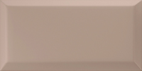 Panneau mural "Leda" Gris brun 10 x 20 cm