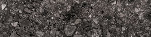 Plaque de sol "Gabor" Noir 15 x 60 cm