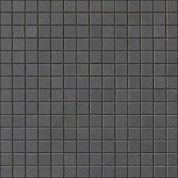 Mosaïque "Lemberg" Noir 2 x 2 cm