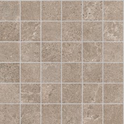 Mosaïque "Sedrun" Beige foncé 5 x 5 cm