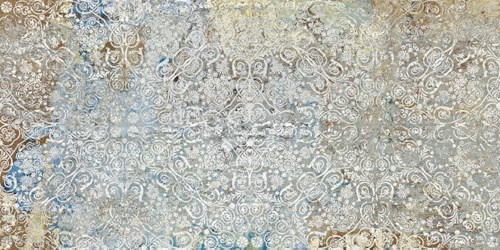 Plaque de sol "Gustav" Multicolore 50 x 100 cm