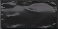 Panneau mural "Uriel" Noir 10 x 20 cm