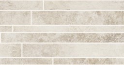 Mosaïque "Kallnach" Antique blanc 21 x 40 cm
