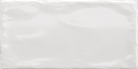 Panneau mural "Uriel" Blanc 10 x 20 cm