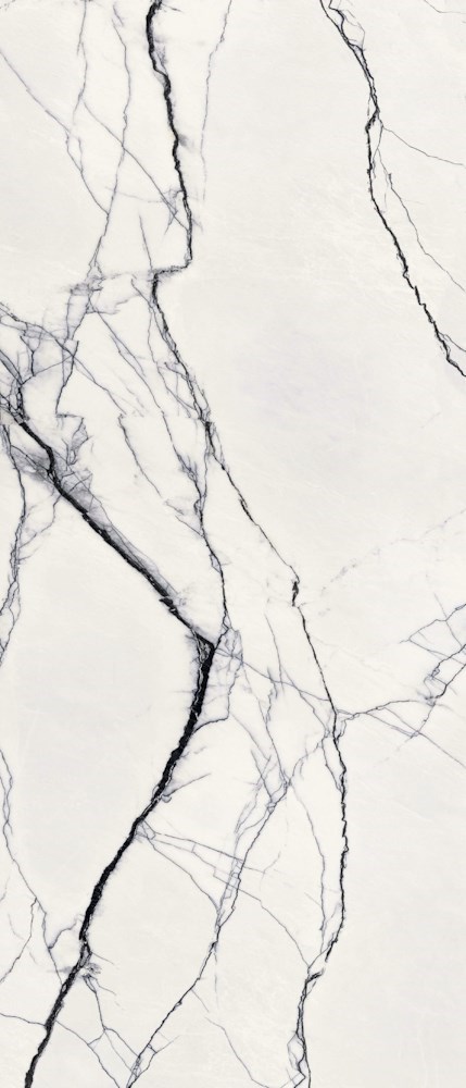 Dalle "Mia" Noir-Blanc 120 x 280 cm