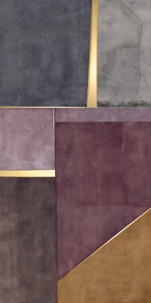Décor "Arolla" Pourpre 60 x 120 cm