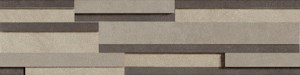 Mosaïque "Mirka" Gris 15 x 60 cm