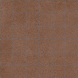 Mosaïque "Lemberg" Brun foncé 5 x 5 cm