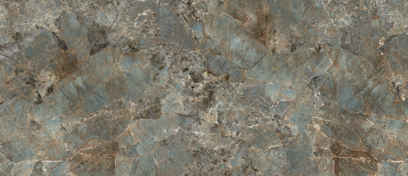 Plaque de sol "Thomas" vert doré 120 x 280 cm