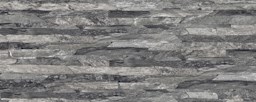 Panneau mural "Stans" Anthracite 16 x 42 cm