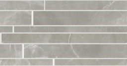 Mosaïque "Svenja" Gris brun 21 x 40 cm