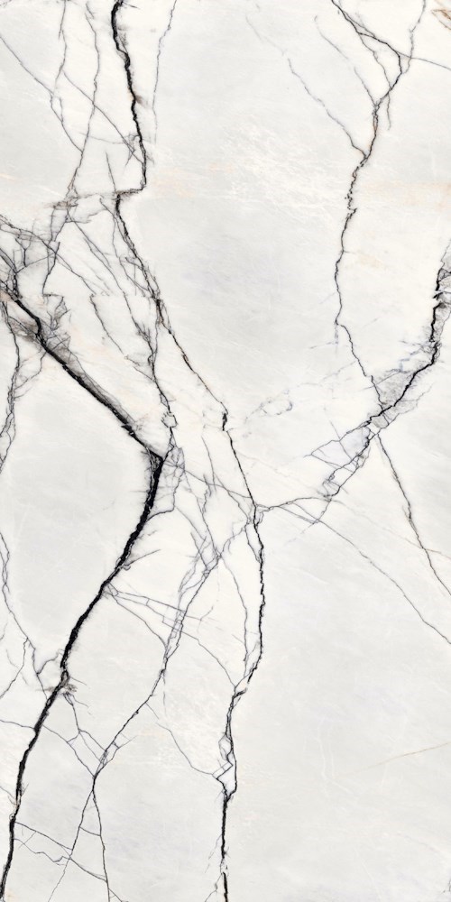Dalle "Mia" Noir-Blanc 160 x 320 cm