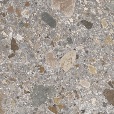 Dalle de terrasse "Gabor" Gris-Multicolore 80 x 80 cm