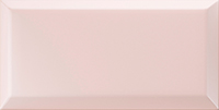 Panneau mural "Leda" Rose 10 x 20 cm