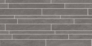 Mosaïque "Hasso" Gris foncé 30 x 60 cm