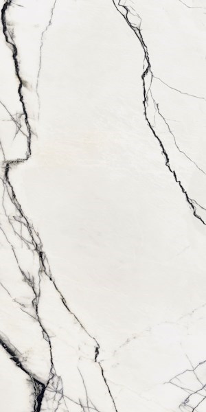 Bodenplatte "Mia" Schwarz-Weiss 60 x 120 cm