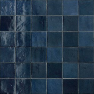 Panneau mural "Lodano" Bleu foncé 10 x 10 cm