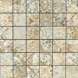Mosaïque "Gustav" Sable 5 x 5 cm