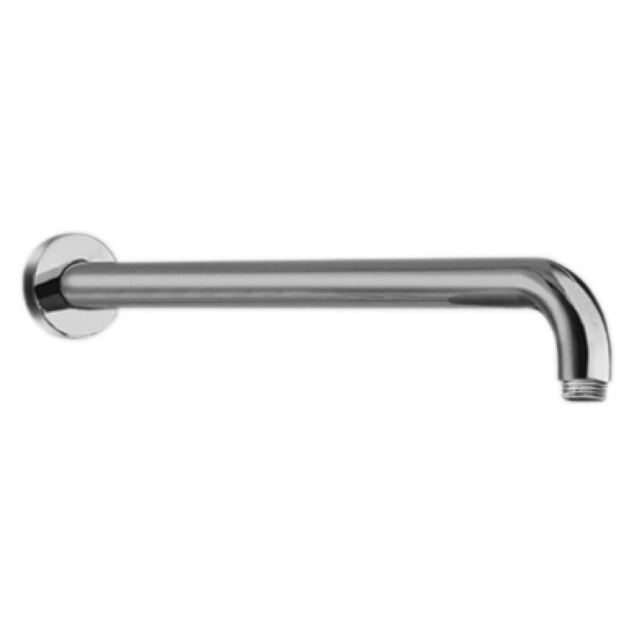 Braccio per doccia Rotondo 1 2", S 450 mm per pomolo per doccia cromato