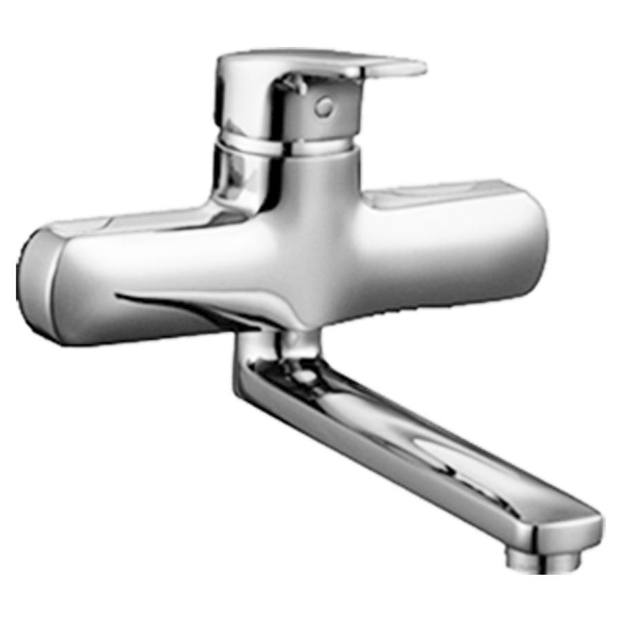Miscelatore a parete CITYPRO D 153 mm, S 175 mm bocca orientabile raccordi d'arresto 1 2" x 1 2" gruppo acustico I cromato