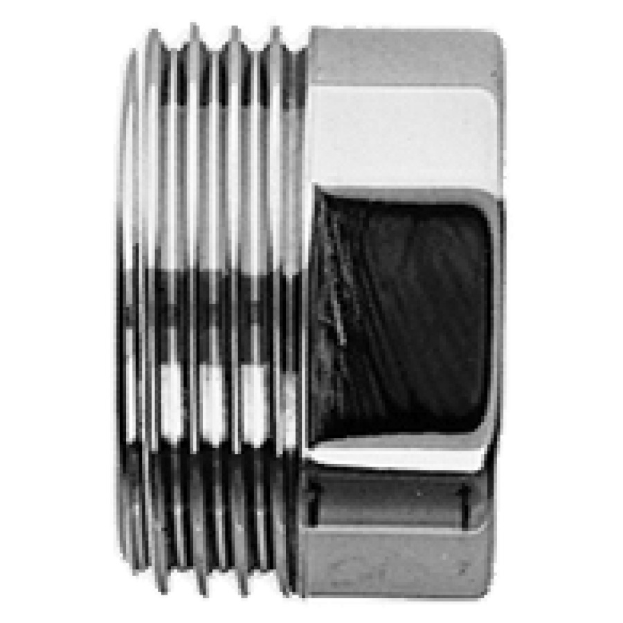 Riduzione cilindrica 1 2" x 3 8" cromato
