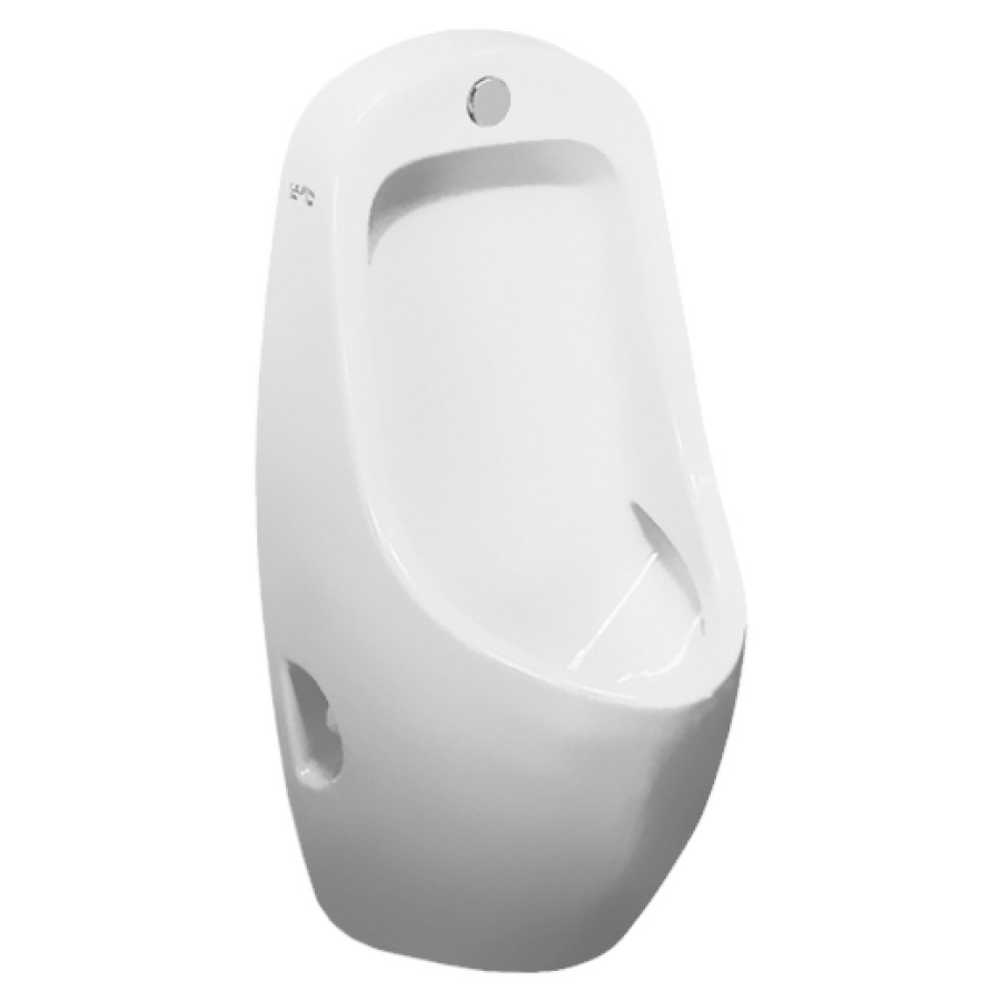 Orinatoio TAMARO ceramica entrata e uscita nascosta bianco standard, senza bersaglio