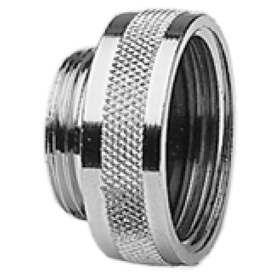 Nippel di riduzione 1" x 3 4" cromato