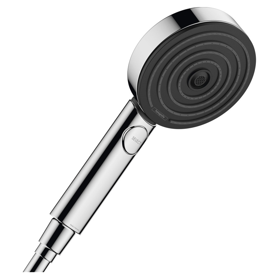 Doccia a mano PULSIFY SELECT 105, 3jet Activation PowderRain IntenseRain MonoRain, D 10,5 cm, portata 11,5 l min cromato