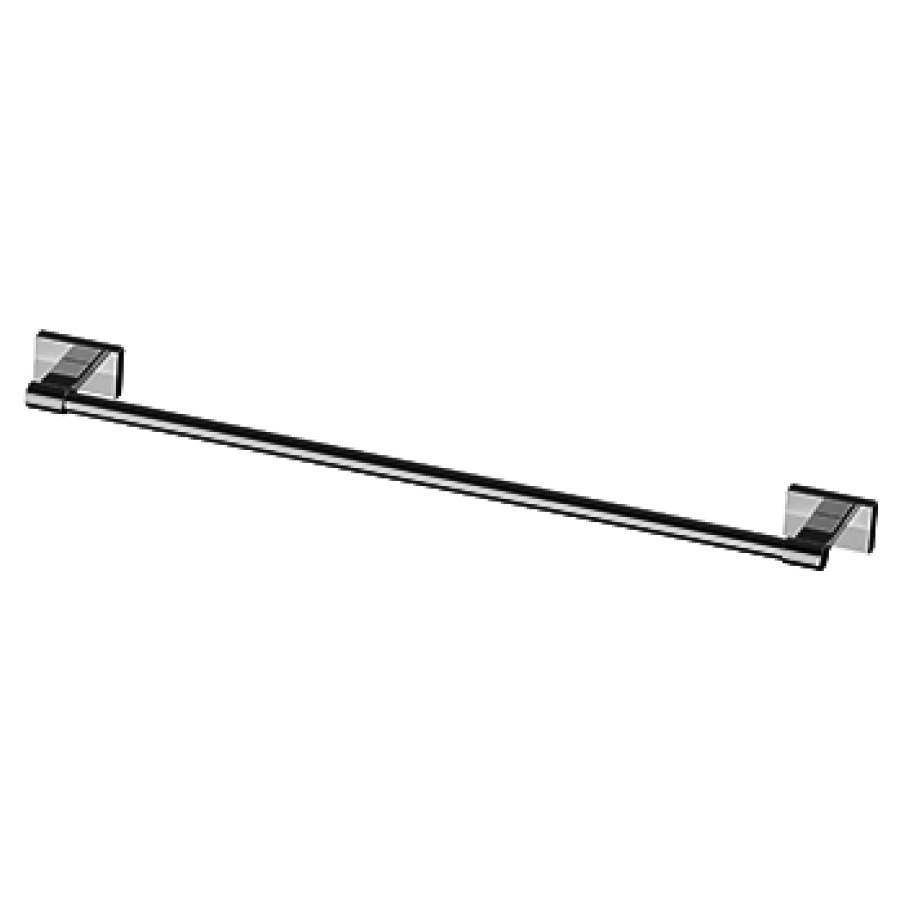 Porta-asciugatoio Procasa Cinque 60 cm, accorciabile per incollare o trapanatura cromato